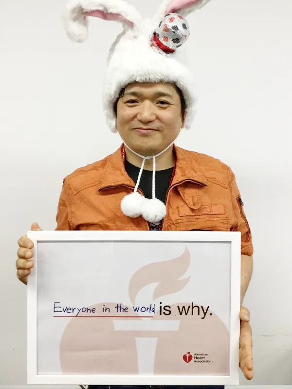 Everyone in the world is why.
